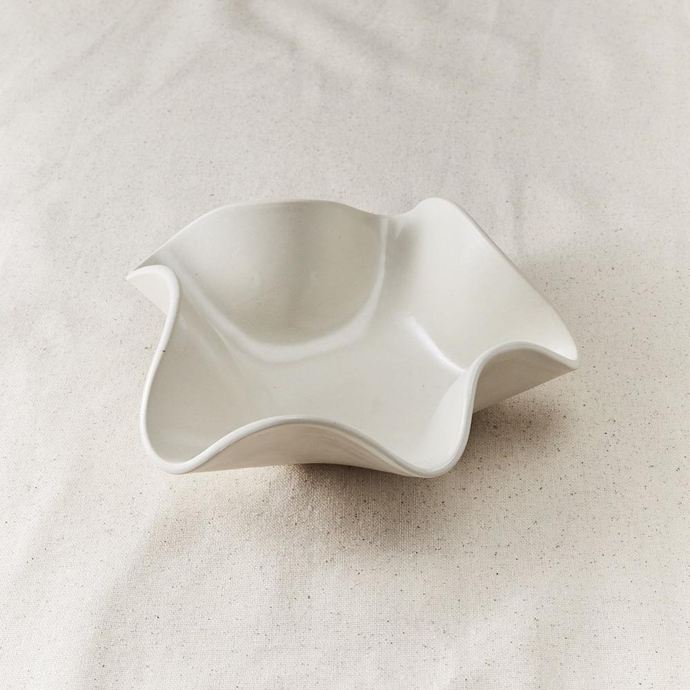 Grande Jill Large Catchall - Blanc
