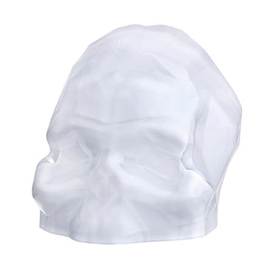 Mori Faceted Glass Skull