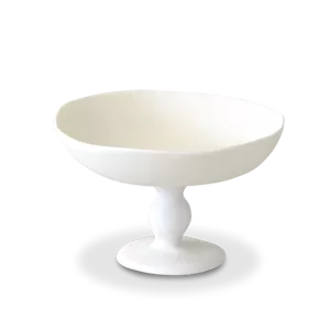 Tina Frey Large White Pedestal Bowl