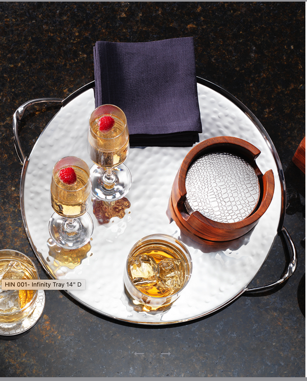 Infinity Round Tray - Treluxe