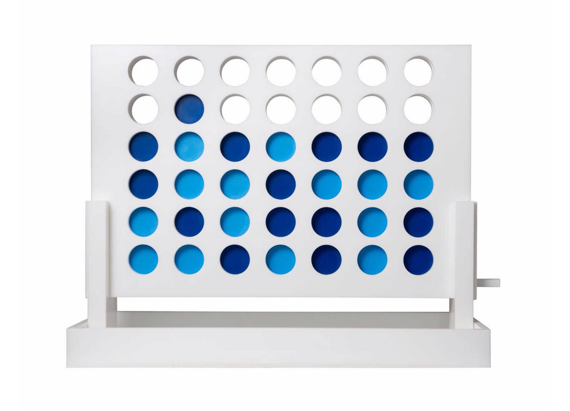 White Acrylic Connect 4