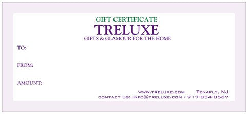 TRELUXE Gift Certificate
