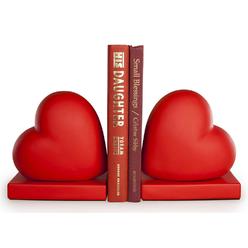 Heart Bookends, set of 2